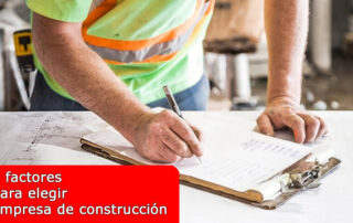 elegir empresa de construcción